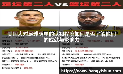 美国人对足球明星的认知程度如何是否了解他们的成就与影响力