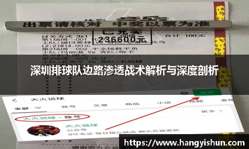 深圳排球队边路渗透战术解析与深度剖析